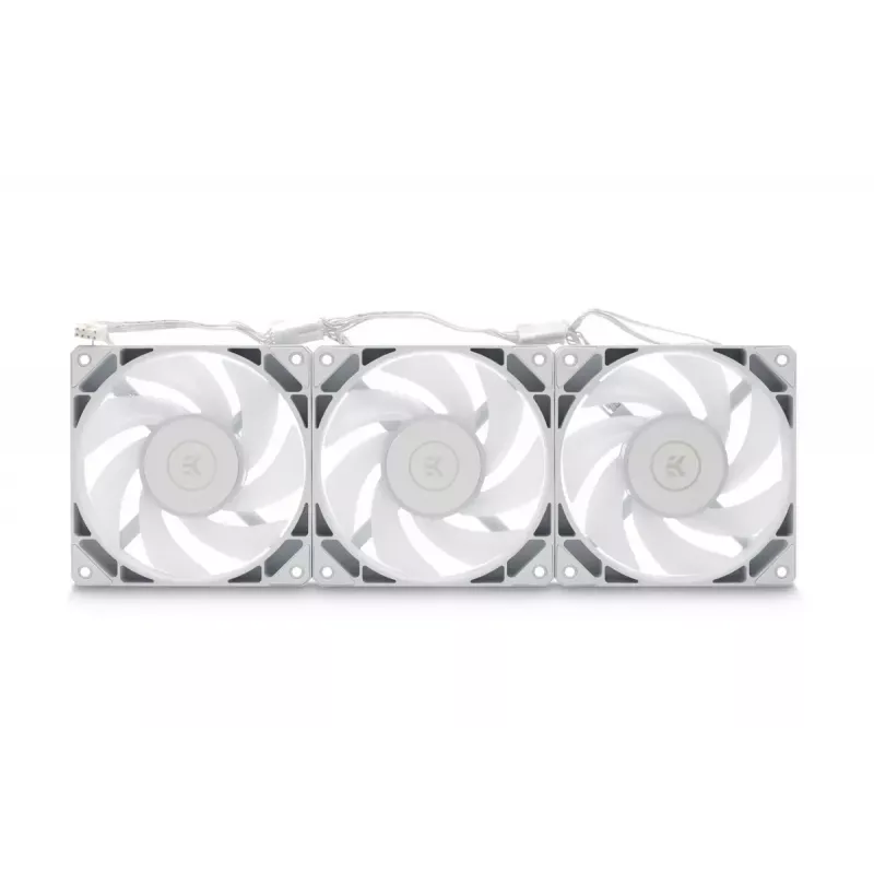 EK Water Blocks EK-Nucleus AIO CR360 Lux D-RGB CPU-Wasserkühler, 360 mm, weiß