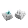 Tastatur-Schalter GLORIOUS Lynx Linear Mechanical Switches — 36 Stück, Polycarbonat, Cyan-transluzent