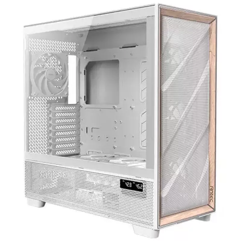 PC-Gehäuse Antec FLUX PRO White EUV Full Tower Weiß