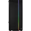 Aerocool Bionic V2 (PGS Bionic-G-BK-v2) Midi-Tower PC-Gehäuse, ATX, RGB, Hartglas, schwarz