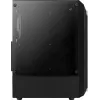 Aerocool Bionic V2 (PGS Bionic-G-BK-v2) Midi-Tower PC-Gehäuse, ATX, RGB, Hartglas, schwarz