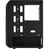 Aerocool Bionic V2 (PGS Bionic-G-BK-v2) Midi-Tower PC-Gehäuse, ATX, RGB, Hartglas, schwarz