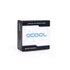 Alphacool Eiszapfen 17602 G1/4 Verlängerung Offset, 16 mm, drehbar, Außengewinde auf Innengewinde, Chrom