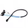 Kabel Silverstone CPS05 0,5 m Mini-SAS SFF-8643 auf SATA 7-Pin