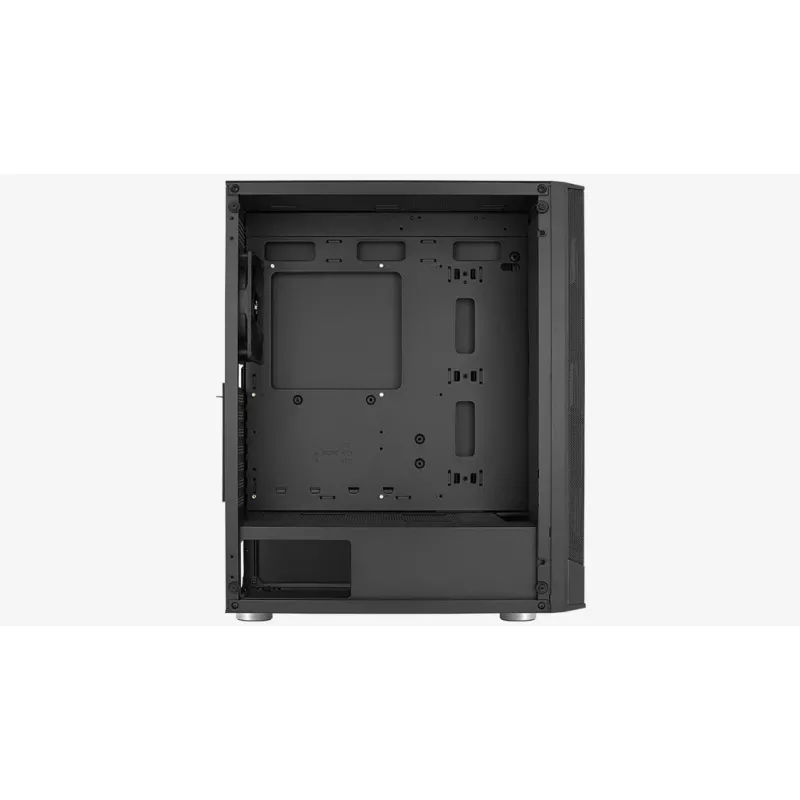 PC-Gehäuse Aerocool Prism-G-BK-v1 Midi Tower Schwarz