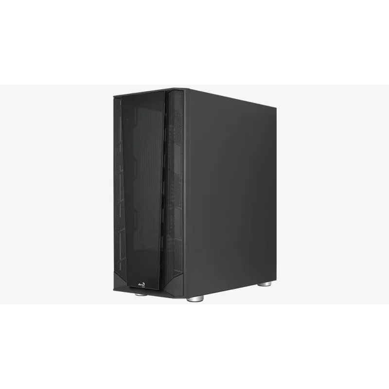 PC-Gehäuse Aerocool Prism-G-BK-v1 Midi Tower Schwarz