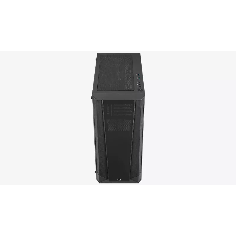 PC-Gehäuse Aerocool Prism-G-BK-v1 Midi Tower Schwarz