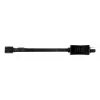 SilverStone SST-CPF05 PWM-Lüfterdrehzahl-Reduzierkabel, 10 cm, 2er-Pack, Schwarz