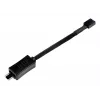 SilverStone SST-CPF05 PWM-Lüfterdrehzahl-Reduzierkabel, 10 cm, 2er-Pack, Schwarz