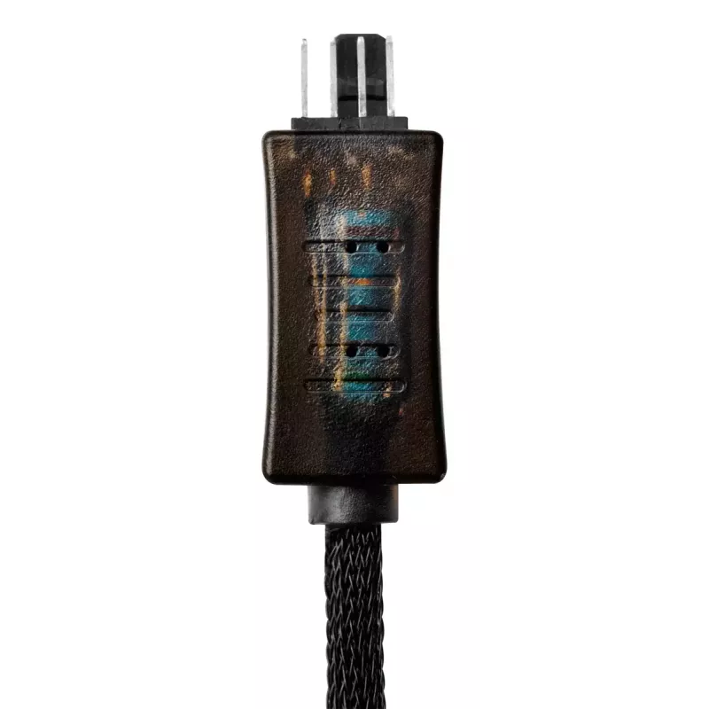 SilverStone SST-CPF05 PWM-Lüfterdrehzahl-Reduzierkabel, 10 cm, 2er-Pack, Schwarz