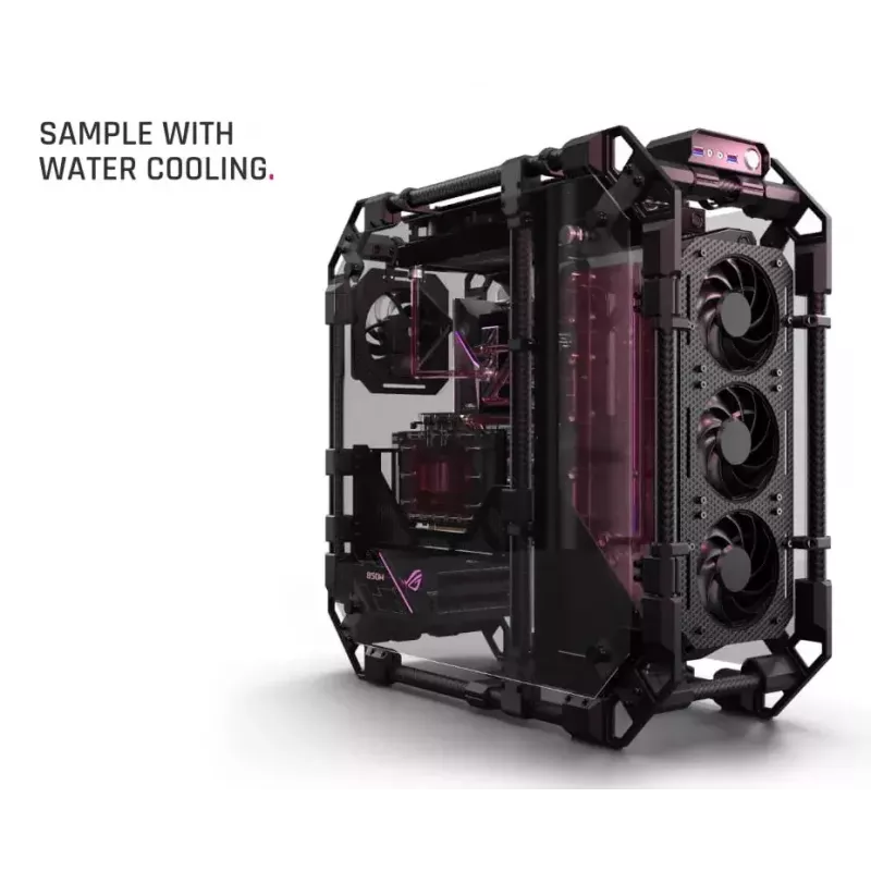 PC-Gehäuse Alphacool Apex Skeleton Full Tower schwarz