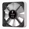 APNX FP2-120 PWM ARGB Gehäuselüfter, 120 mm, 500–1.800 U/min, 83,85 CFM, 34,8 dB, weiß