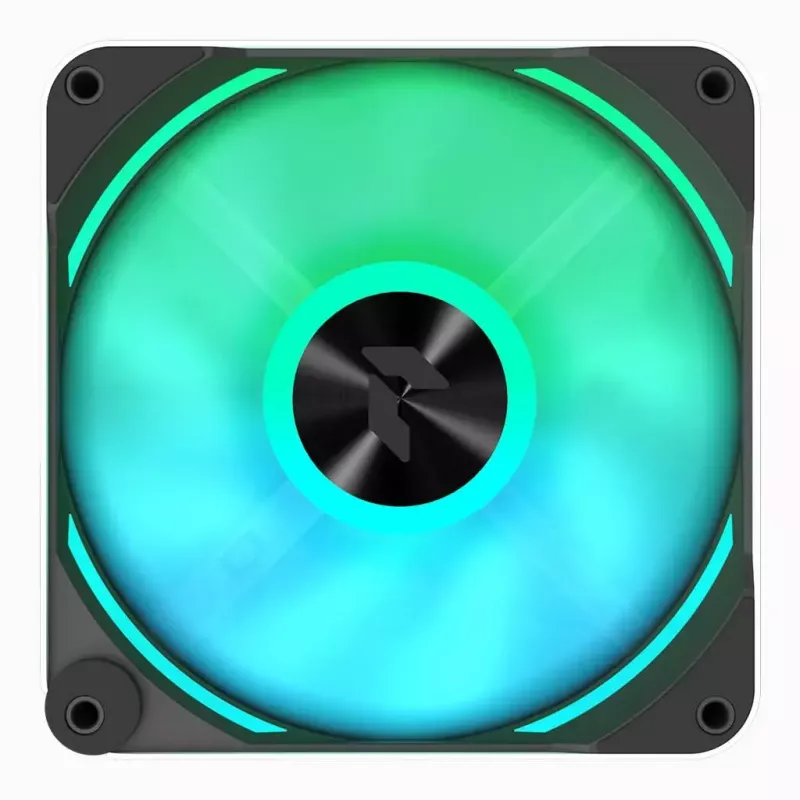 APNX FP2-120 PWM ARGB Gehäuselüfter, 120 mm, 500–1.800 U/min, 83,85 CFM, 34,8 dB, weiß