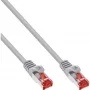 InLine Patchkabel S/FTP PiMF Cat.6 250MHz PVC Kupfer grau 3m