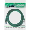 InLine Patchkabel S/FTP PiMF Cat.6A halogenfrei 500MHz grün 2m