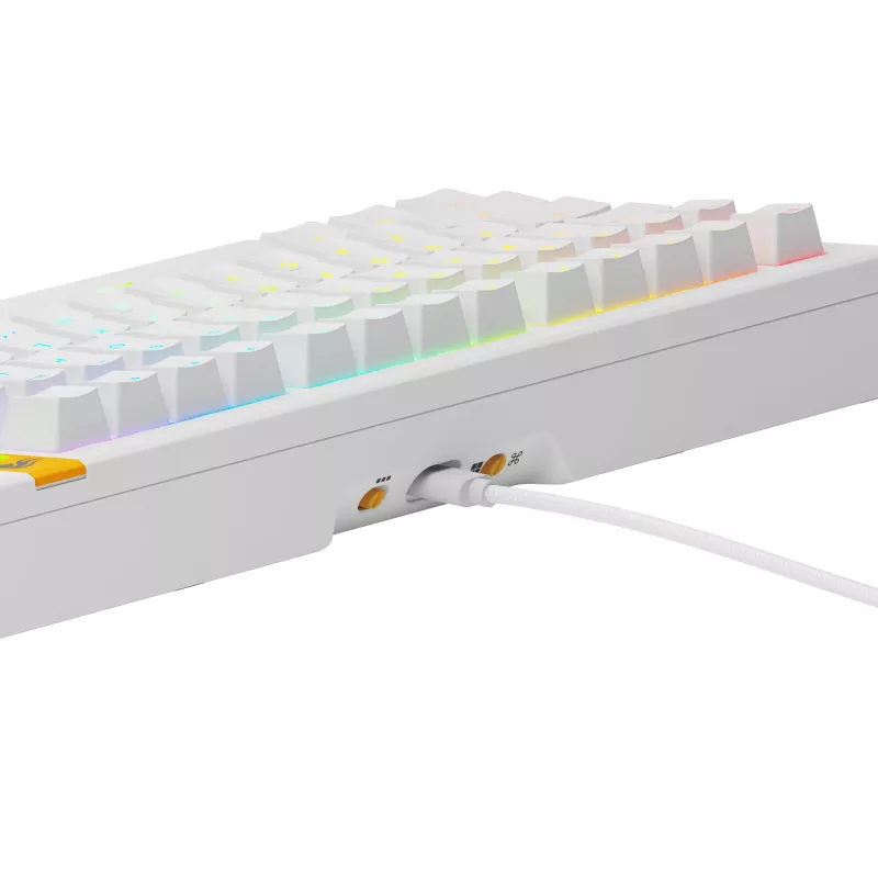 Mechanische Tastatur GLORIOUS GMMK 3 HE 75% Kabelgebunden Weiß US-Layout