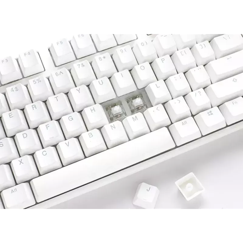 Ducky One 3 Classic Pure White Tastatur Gaming USB Deutsch Mechanisch RGB