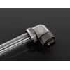 Bitspower Multi-Link Adapter 90°, G1/4 Außengewinde auf 12 mm AD Hardtube, drehbar, grau (BP-BSE90RML)