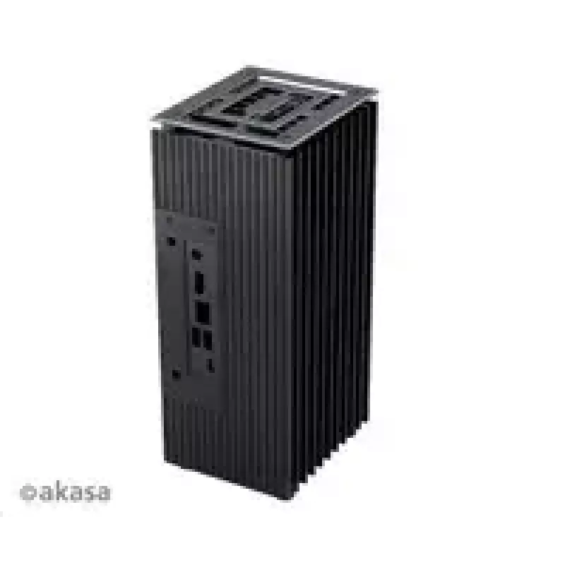 Computergehäuse Akasa A-NUC45-M1B Mini-ITX Schwarz
