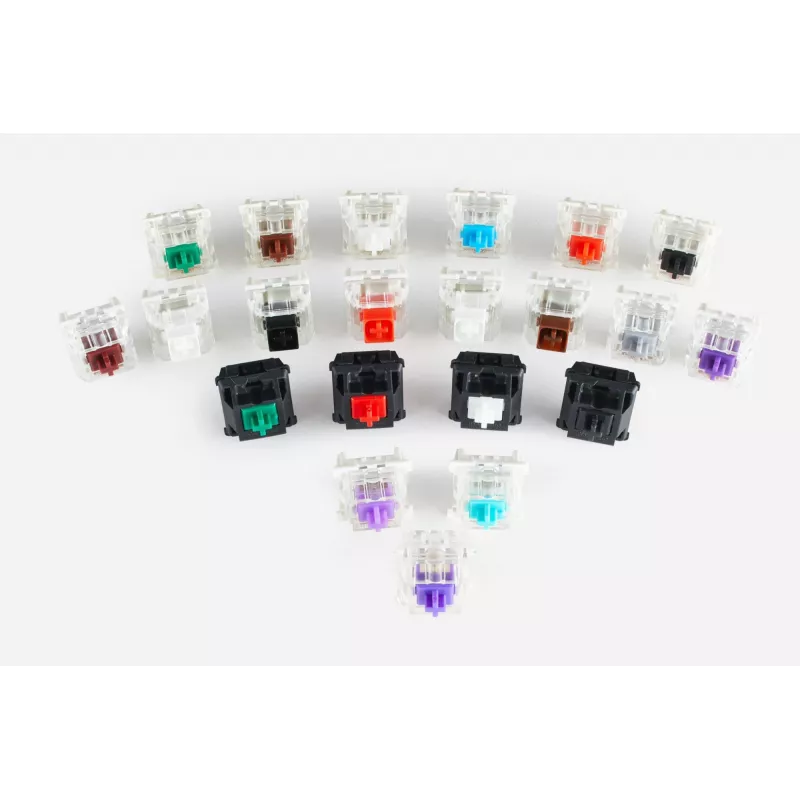Glorious Gateron Brown Tastatur-Switches, 120 Stück