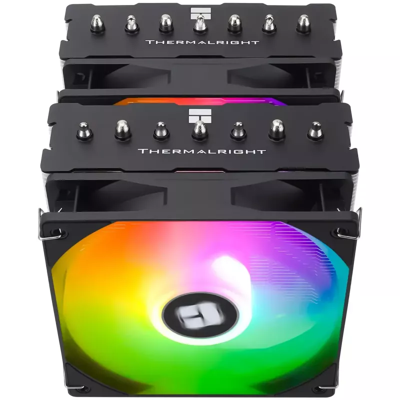 Luftkühler Thermalright Phantom Spirit 120 SE ARGB 12 cm Schwarz