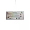 Glorious Gaming GMMK 3 PRO 75% Barebones Wired Silver - US, 75%, Kabelgebunden, USB, RGB LED, Silber