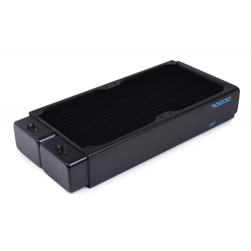 Alphacool NexXxoS HPE-45 Full Copper 240-mm-Radiator, schwarz (14439)