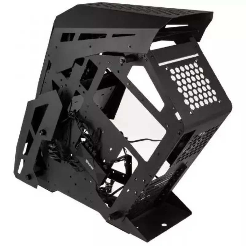 PC-Gehäuse Kolink Big Chungus Shredded Midi Tower Schwarz