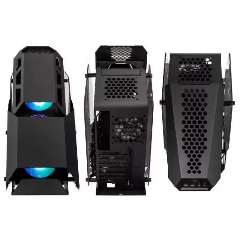 PC-Gehäuse Kolink Big Chungus Shredded Midi Tower Schwarz