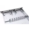 Alphacool ES 1U 19-Zoll Server-Rack-Gehäuse, wasserkühlungsbereit, Schwarz/Grau