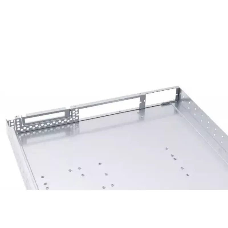 Alphacool ES 1U 19-Zoll Server-Rack-Gehäuse, wasserkühlungsbereit, Schwarz/Grau