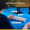 Glorious Gaming GMMK 3 PRO HE 75% Prebuilt Wireless Silver - US