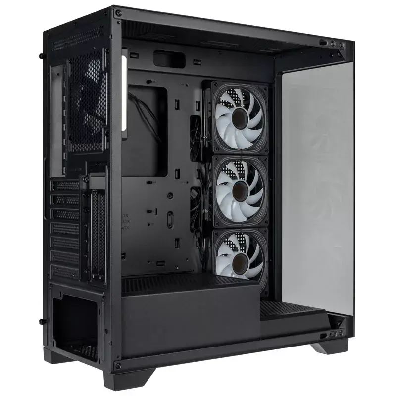 PC-Gehäuse Kolink Unity Peak ARGB Midi Tower Schwarz