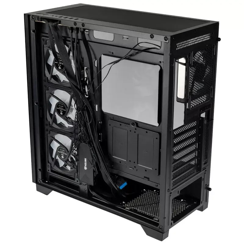 PC-Gehäuse Kolink Unity Peak ARGB Midi Tower Schwarz