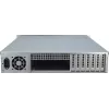 Servergehäuse Inter-Tech 2U-2129N Rack Schwarz, Silber