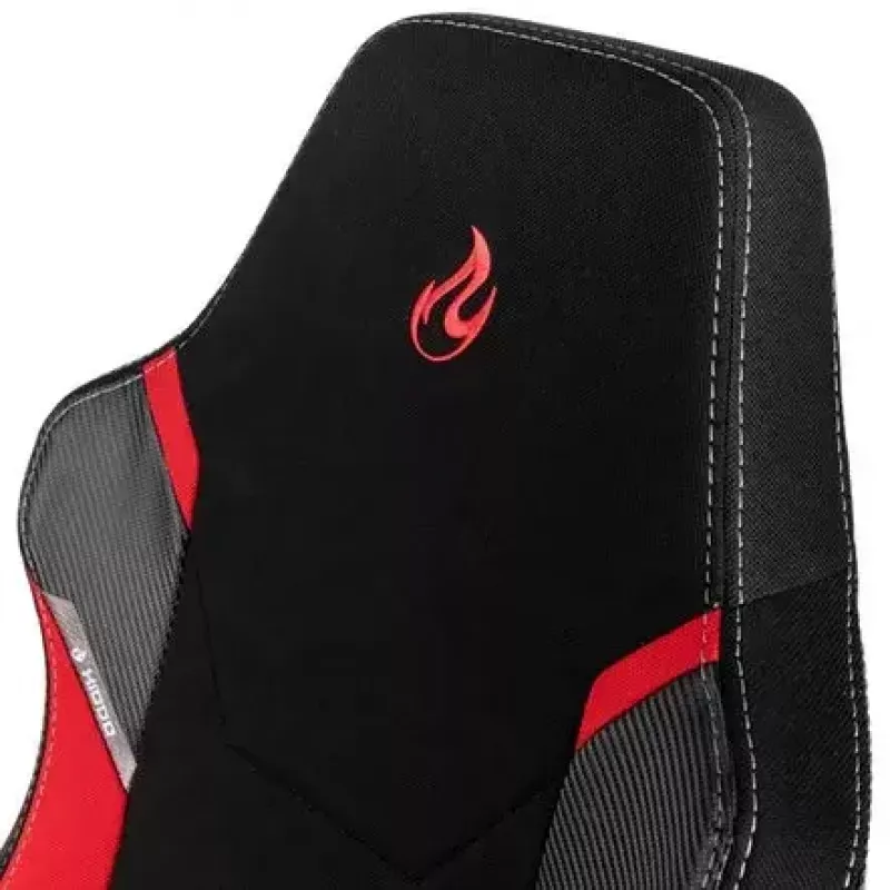 Nitro Concepts X1000 NC-X1000-BR Gaming-Stuhl, T-förmig, Neigefunktion, Inferno Red