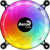 Aerocool PGS Spectro 12 FRGB 120-mm-Gehäuselüfter, Schwarz / durchscheinend