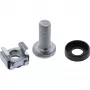 InLine Käfigmuttern-Set M6 20 Käfigmuttern + 20 Unterlegscheiben + 20 Schrauben