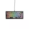 Glorious Gaming GMMK 3 75% Barebones Kabelgebunden Schwarz – ISO, 75%, Kabelgebunden, USB, RGB-LED, Schwarz
