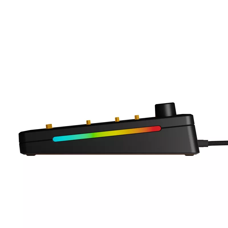 Glorious Gaming GMMK 3 75% Barebones Kabelgebunden Schwarz – ISO, 75%, Kabelgebunden, USB, RGB-LED, Schwarz