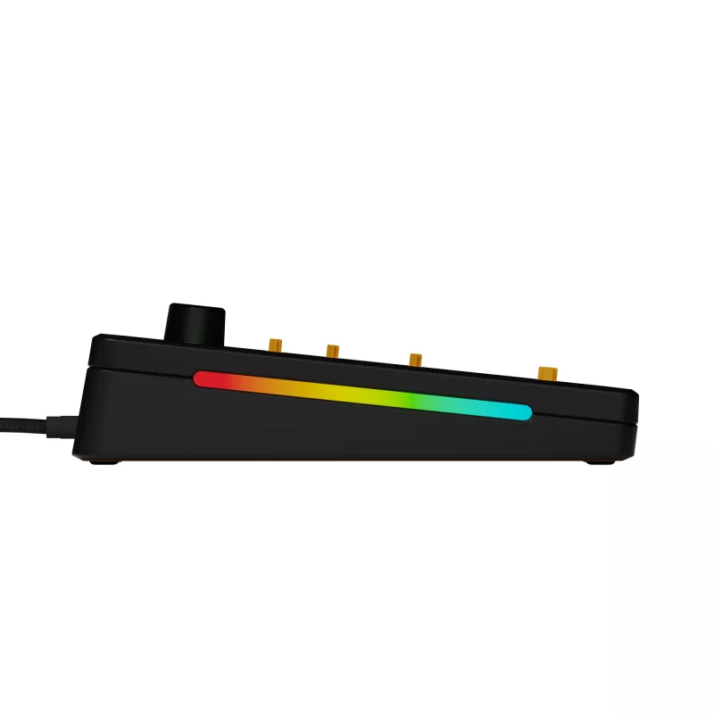 Glorious Gaming GMMK 3 75% Barebones Kabelgebunden Schwarz – ISO, 75%, Kabelgebunden, USB, RGB-LED, Schwarz
