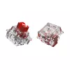 Tastatur switches GLORIOUS Fox HE — 36 Stück, Polycarbonat, rot durchscheinend, kompatibel mit GMMK 3 HE