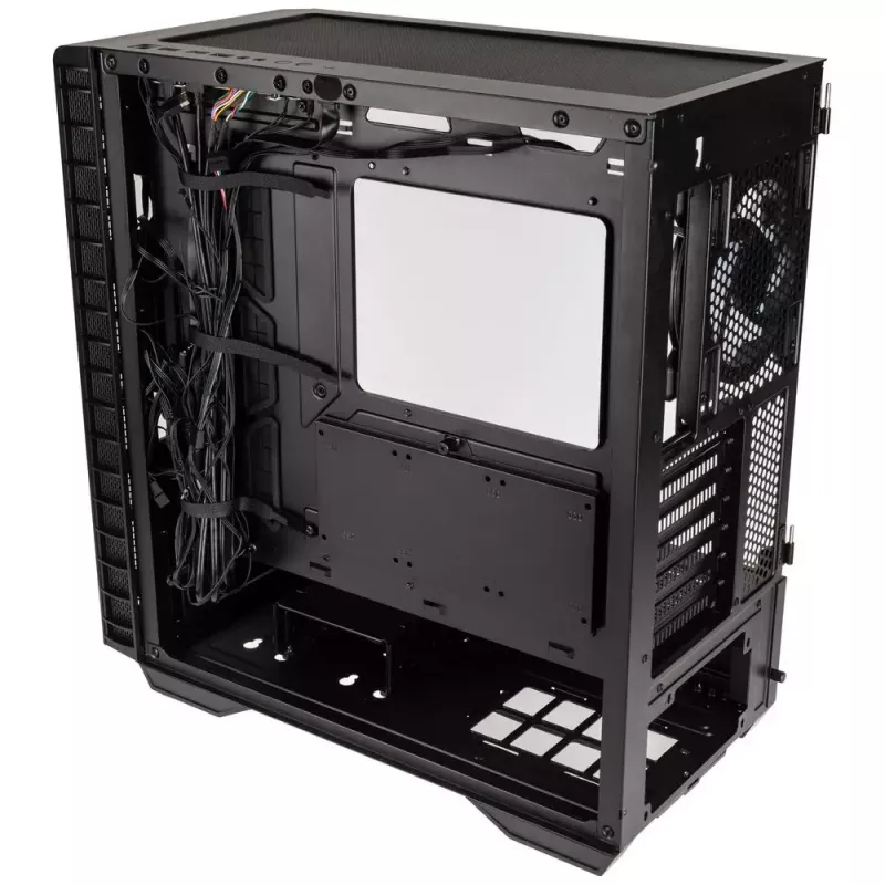 PC-Gehäuse Kolink Observatory Y AMD SE ARGB Midi Tower Schwarz, Transparent