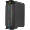 Aerocool GLADIATOR DUO ATX Gaming-Gehäuse 3x ARGB 12cm Lüfter, Midi Tower, PC, Schwarz, ATX, micro ATX, Mini-ITX, ABS, SPCC, Gaming