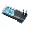 Wasserkühler + Backplate Phanteks Glacier G40 Acrylic Copper Schwarz Transparent