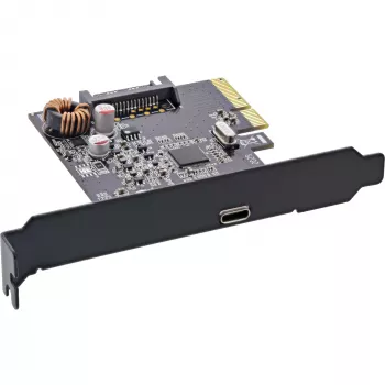 InLine 76660F Schnittstellenkarte, PCIe x4, USB 3.2 Gen 2x2 (20 Gb/s), 1x USB-C, Low Profile