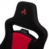 Gepolsterter Sitz Nitro Concepts E250 Schwarz Red Höhenverstellbar