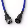 Spiralkabel USB GLORIOUS für mechanische Tastaturen, GMMK Cobalt Blue GLO-KB-ACC-CBL-COIL-CBLU
