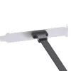 InLine PCI-Slotblende, USB-C auf USB 3.2 Frontpanel Key-A intern, 0,3 m