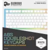 Glorious GMMK ABS Doubleshot V2 USA Base Kit Tastenkappen, weiß